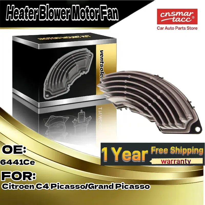 

For Citroen C4 Picasso/Grand Picasso | Heater Blower Motor Fan Resistor - 6441CE
