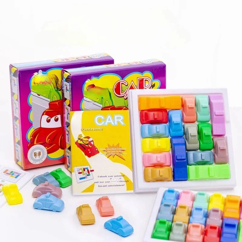 

Traffic Rush Traffic Logic Educational Puzzle Board Games Toys Cars Escape Gridlock Parking Lot For Kids