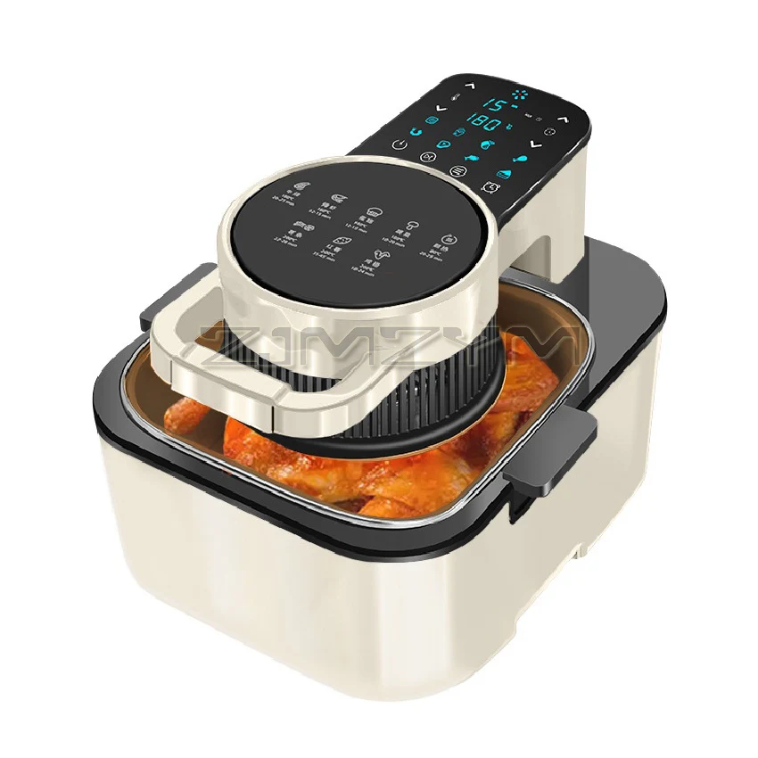 뜨거운 판매 비주얼 에어 프라이어 홈 지능형 9L 대용량 자동 지능형 오븐 프렌치 프라이 기계 220V 1350W