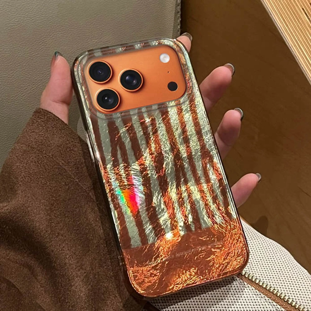 

Retro Brown Zebra Pattern Women Case For Apple iPhone 17 Air 16e 16 15 14 13 11 12 Pro Max 7 8 Plus X XS XR SE Girls Funda Cover