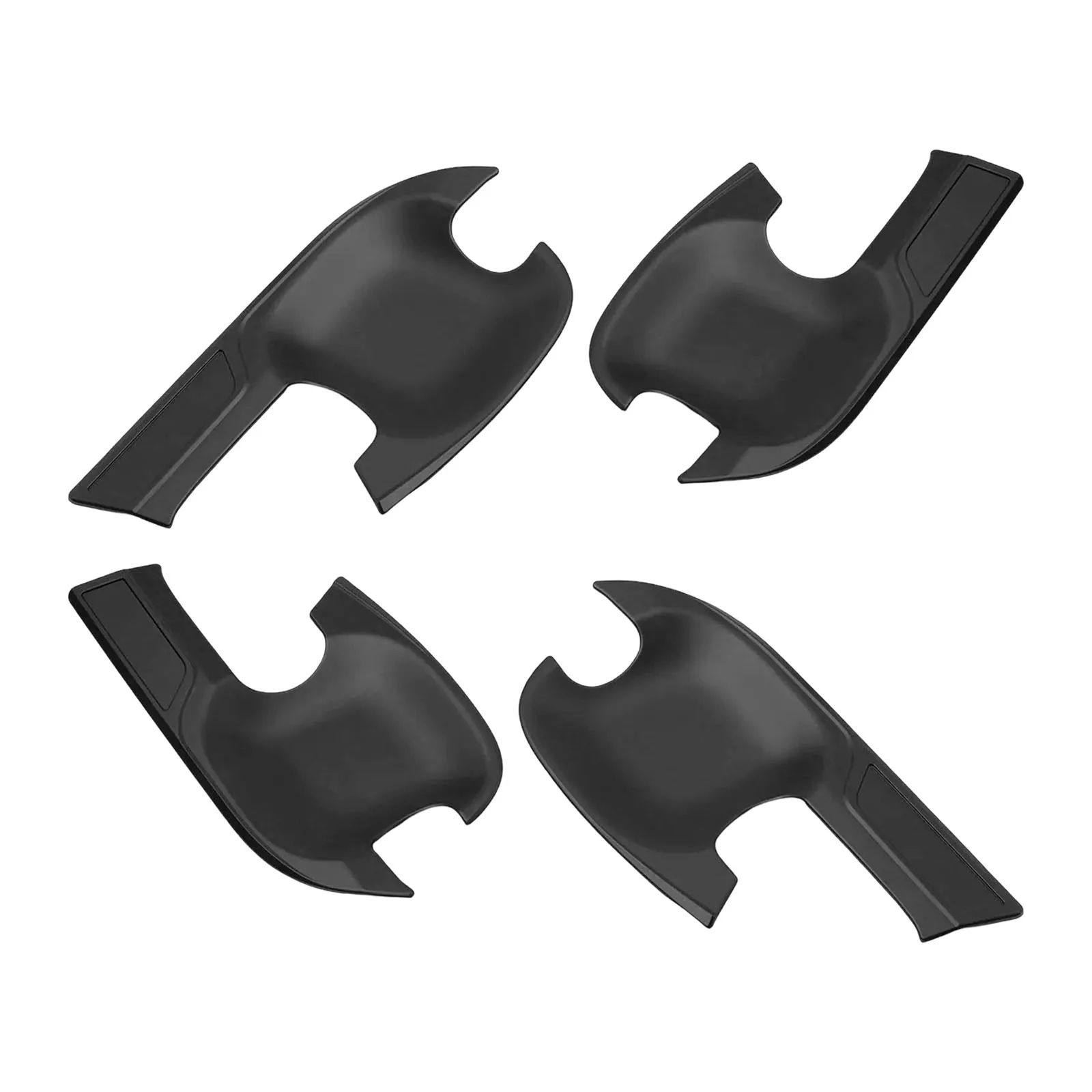 

Стильные матовые черные чехлы на дверные ручки для Isuzu D Max Dmax 2021 2024, материал ABS для современного улучшения автомобиля