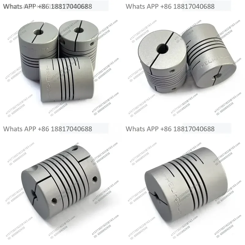 1PC for Encoders WAC25-6mm-6mm Helical W Series Flexible Aluminum Alloy Coupling Made in the USA