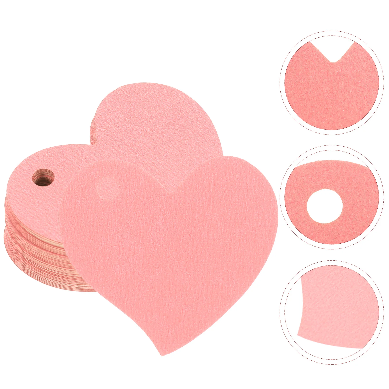 50 ชิ้นรูปหัวใจลิฟท์ย้อนยุคตกแต่งพรรคโปรดปรานกระดาษคราฟท์แท็กแขวนสําหรับวันวาเลนไทน์