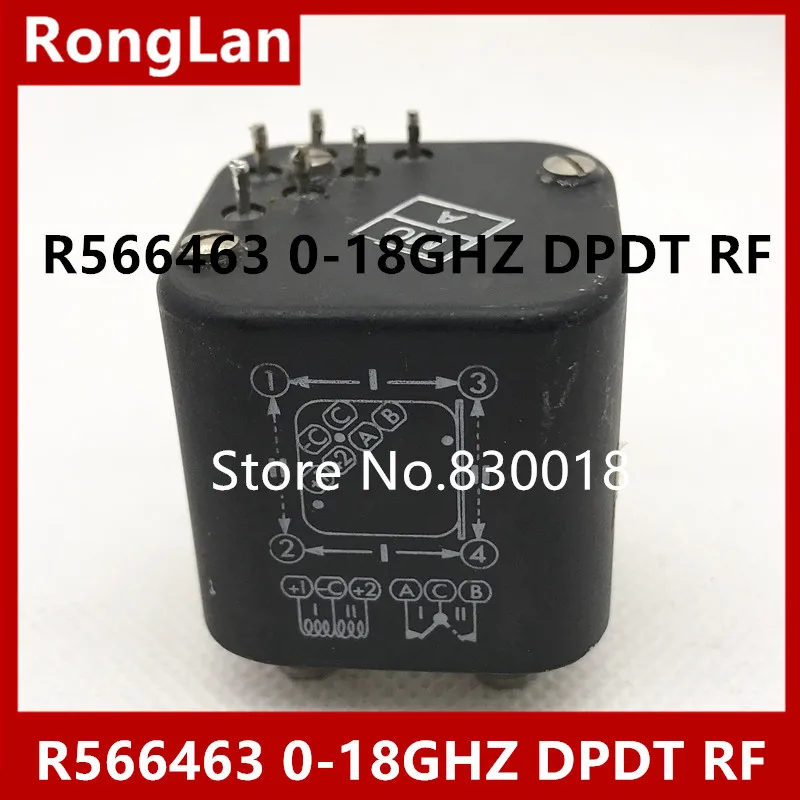 [SA] RADIALL R566463 0-18GHZ DPDT RF coaxial switch 24-30V SMA