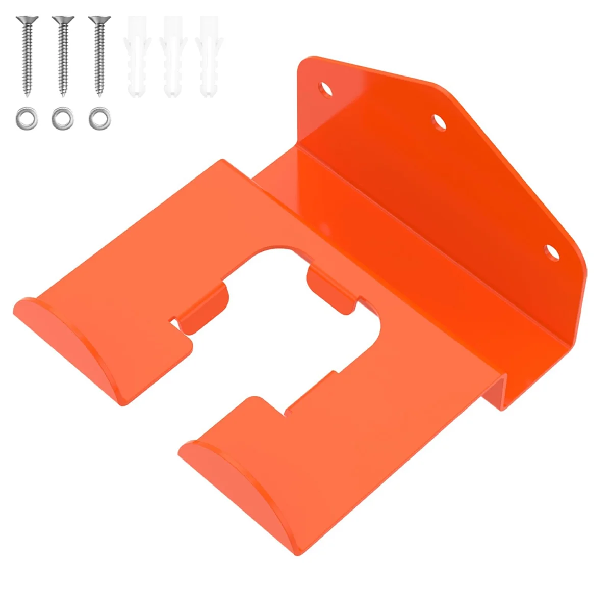 A002 Grass Eater Hanger, Heavy Duty Trimmer Rack, Garage Organizer and Storage Hooks, Wall Mounted Grass Trimmer Rack view 6