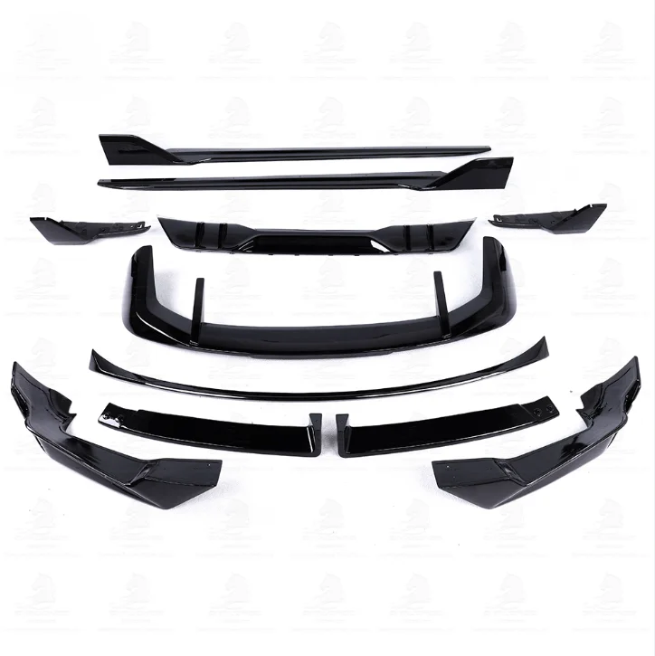 New Model X5 G05 LCI Body Kits Front Splitter Rear Diffuser Side Skirts Spoiler G05 LCI Glossy Black Parts 2023+