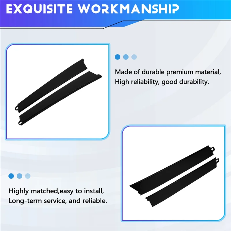 

4-Piece Front+ Rear Door Window Exterior Trim Panel Set For Honda Accord 09–14 72930-TP5-003ZA 72430TP5003ZA 72470-TP5-003ZA