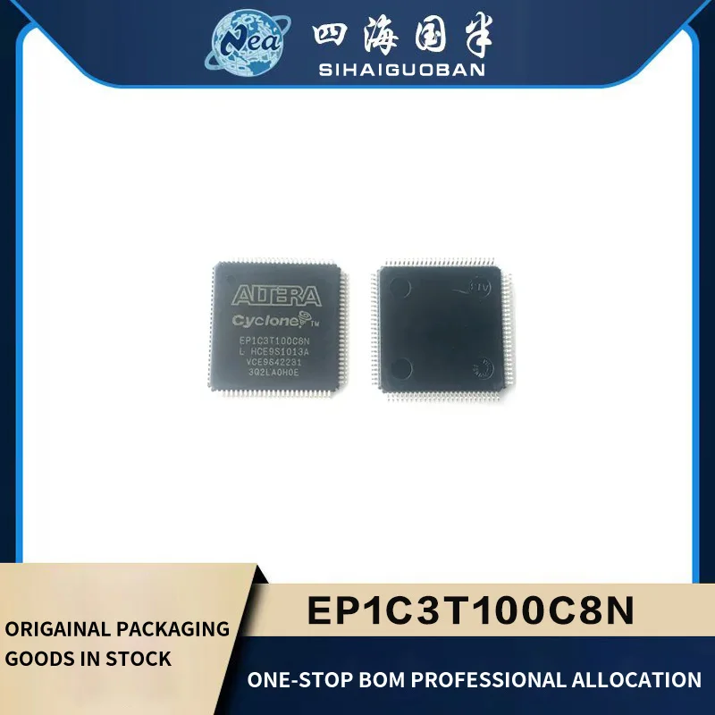 1PCS Electronic Components EP1C3T100C8N TQFP100 Programmable Logic Device IC