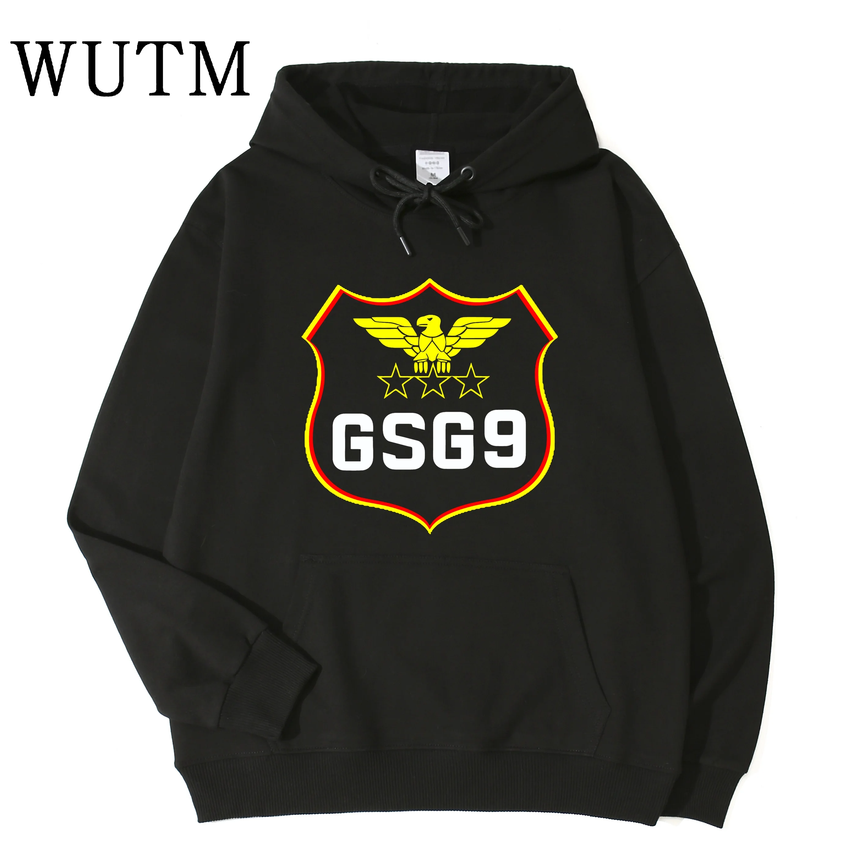 Gsg9 Sudadera con capucha Grenzschutzgruppe 9 Der Bundespolizei Swat Sudadera con capucha militar unisex de manga larga