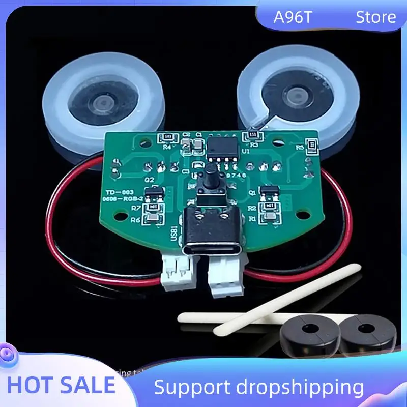 A96T 3X Dual Spray USB Humidifier Atomizer Module Dual Spray Control Board Dual Spray Atomizer Driver Board Module, Set B