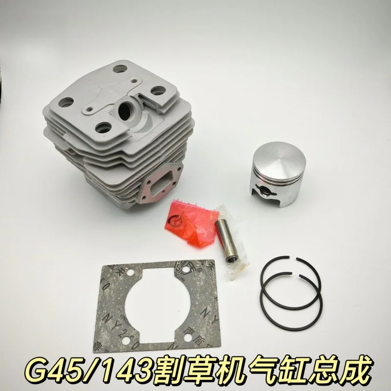 

Подходит для цилиндра газонокосилки Komatsu G45/Fushihua 443R 143, блока цилиндров с гильзой цилиндра и поршневого диска.