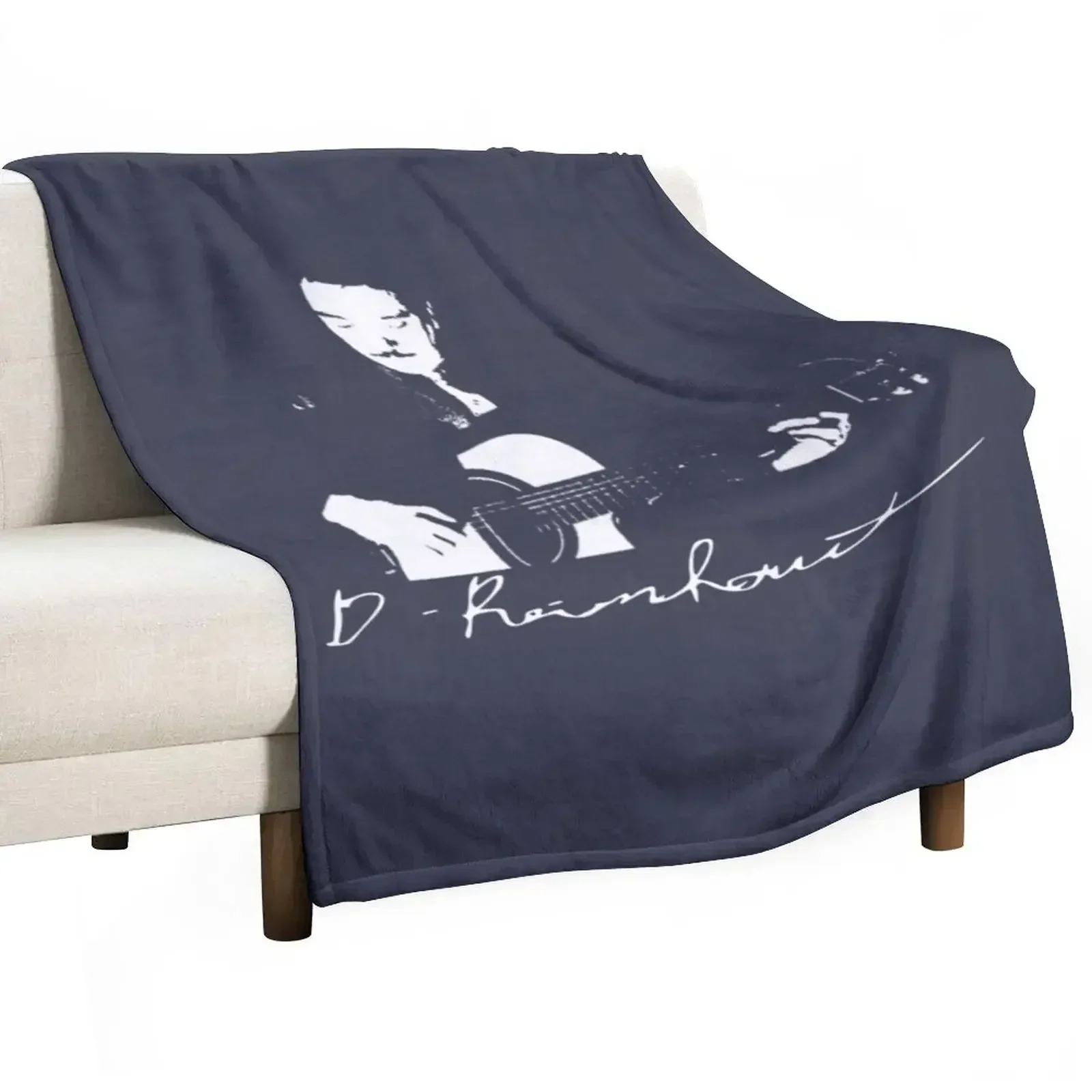 Django Reinhardt Signature Throw Blanket Nap Camping christmas decoration heavy to sleep Bed linens For Decorative Sofa Blankets