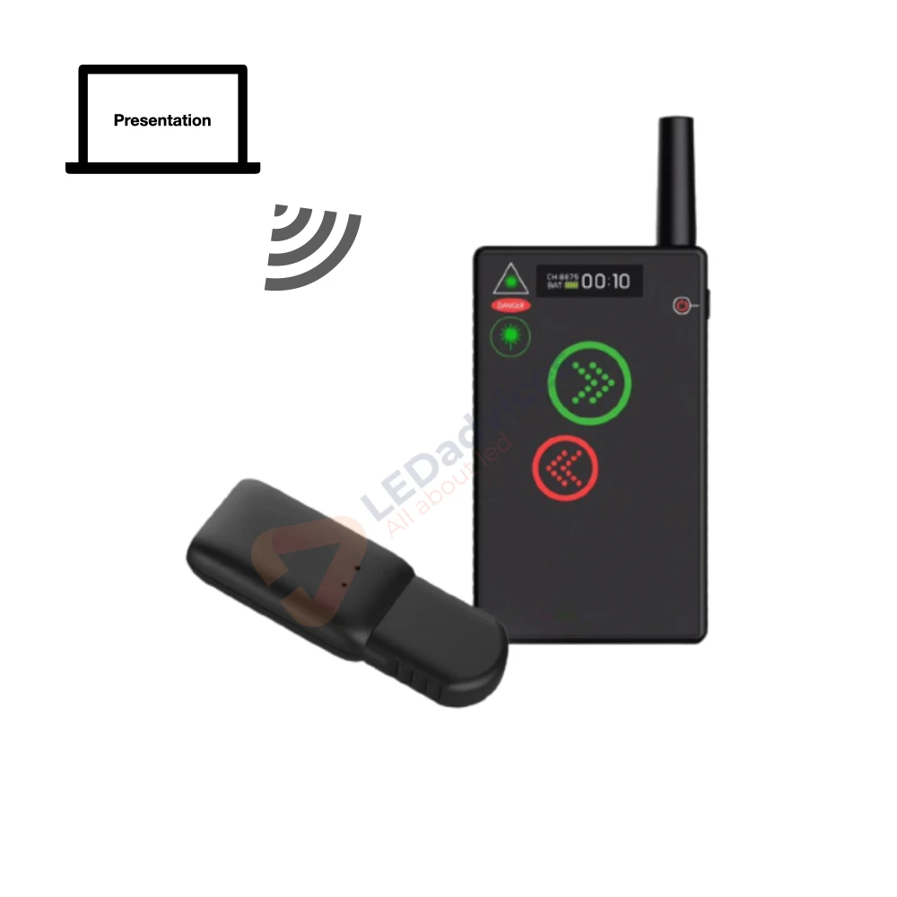 Mini Cue 100m Professional Flipper PPT Keynote Anti Interference Long Distance Conference Product Launch Meeting