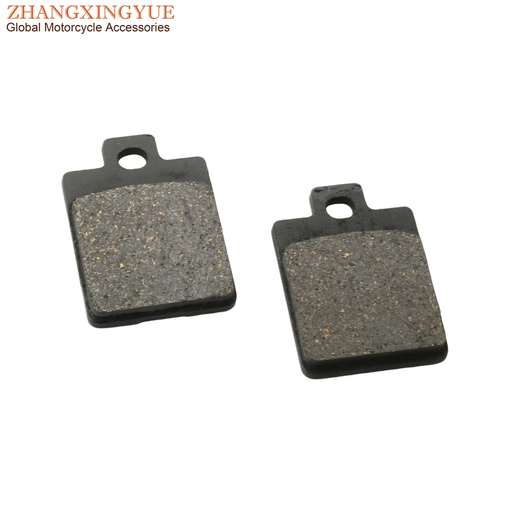 Scooter Brake Pads For Piaggio Liberty Nrg Purejet Mc3 ZiP SP 50 Free 100 Zip150 Liberty150 SPort200 MP3 125 300 400 Motorcycle