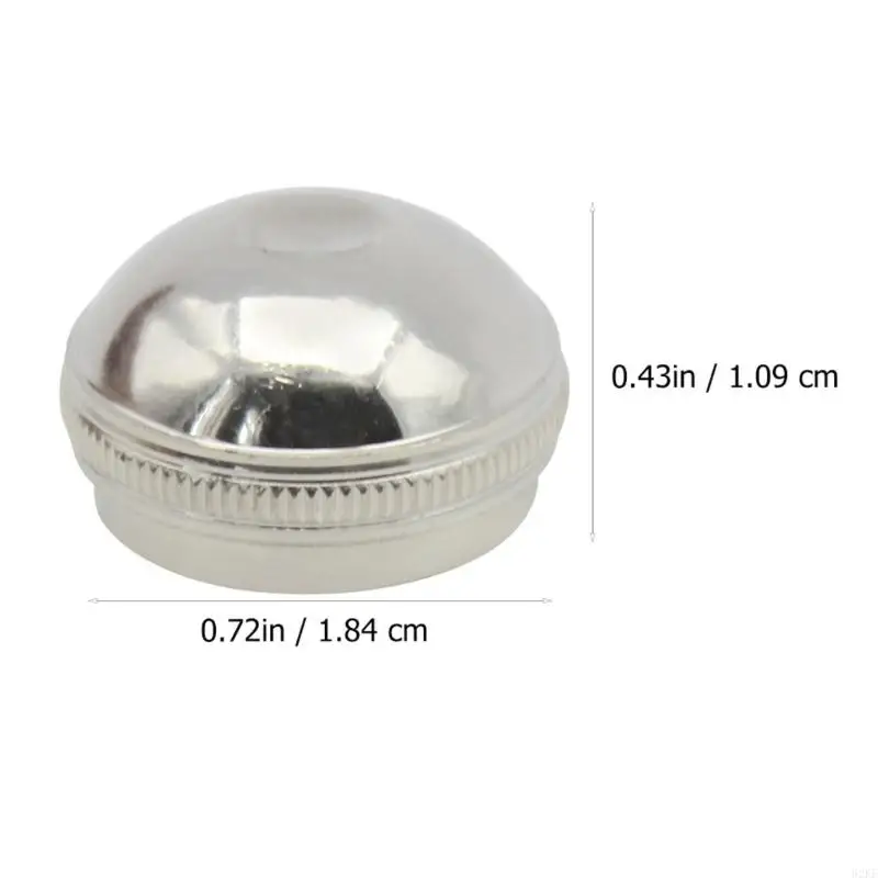 62kF أداة الرياح headjoint المسمار المزامير المزامير الرأس تاج تاج مفصل الأغطية المزامير المصاب #6