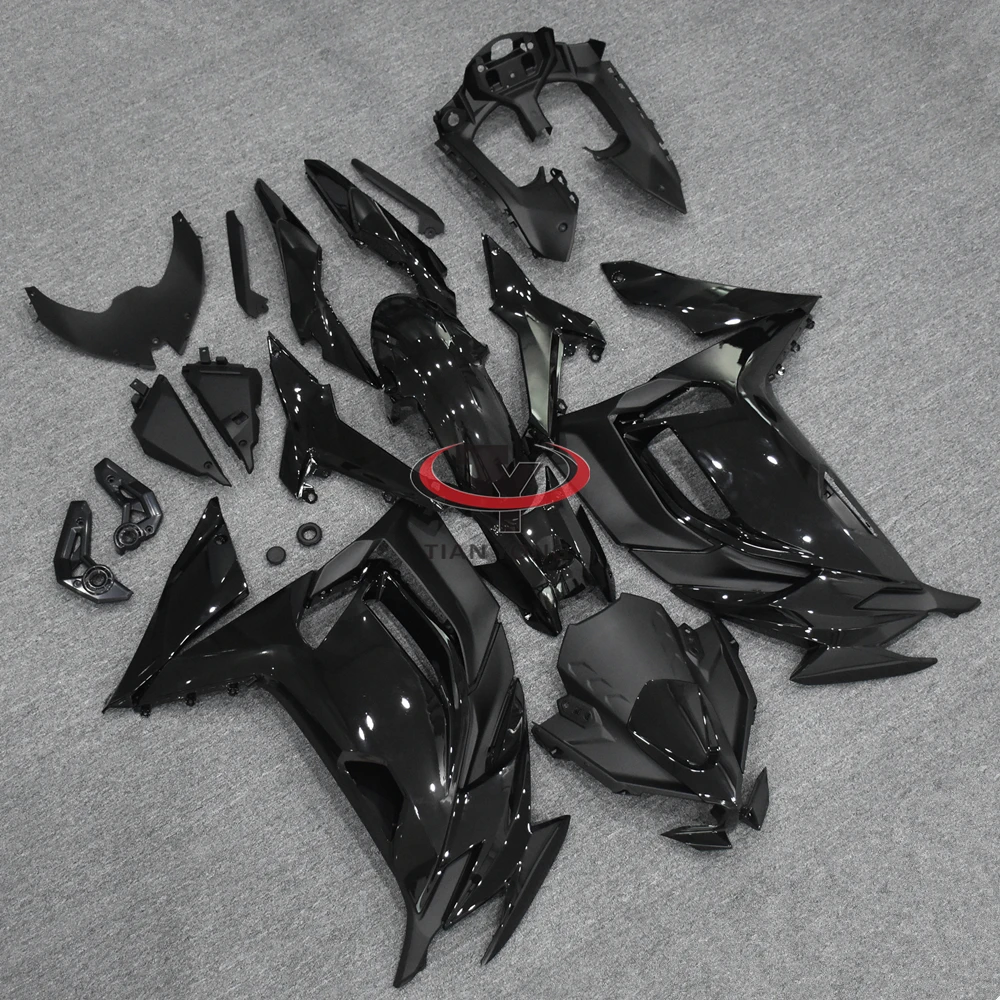 All glossy black For Ninja650 ninja 650 ER-6F ER6F 2020 2021 2022 2023 Full Fairing Kit Bodywork Cowling Injection