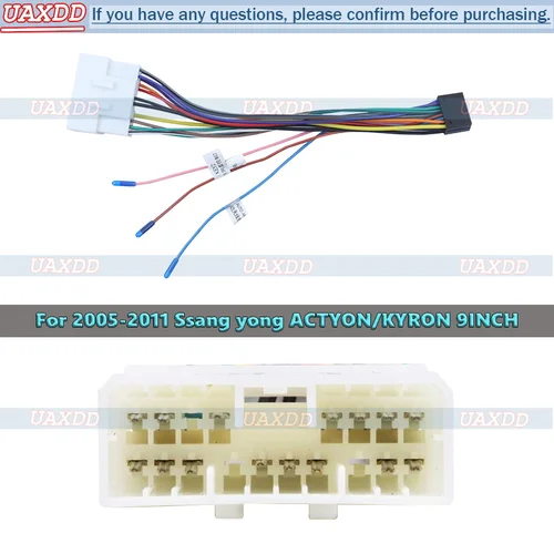 Imagen 2 del producto SSANG YONG ACTYON-REPRODUCTOR LHD para Android, Radio Estéreo, arnés, pantallas, tablero de navegación, cables, Marco, canbus, 2005-2011
