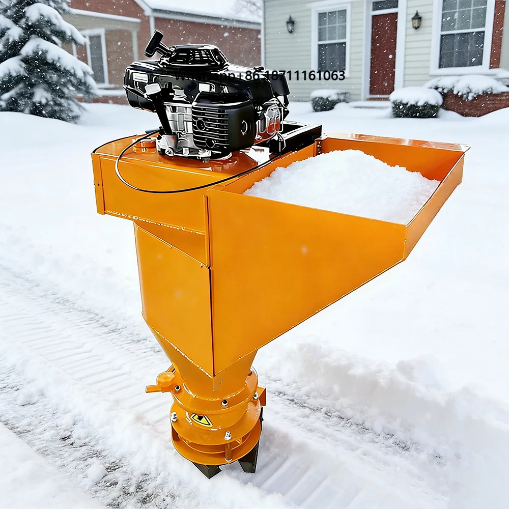 Snow Melting Agent Spreader Small Type Highway Deicing Centrifugal Snow Melt Salt Spreader Machine