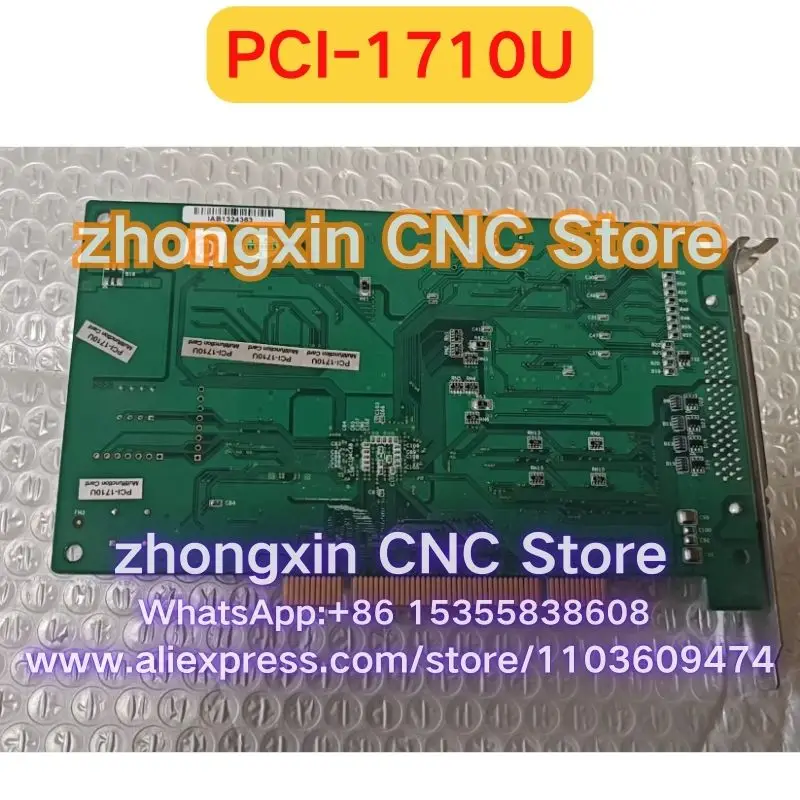 Second-hand,Advantech PCI-1710U Data Acquisition Card Function test OK, Fast shipping