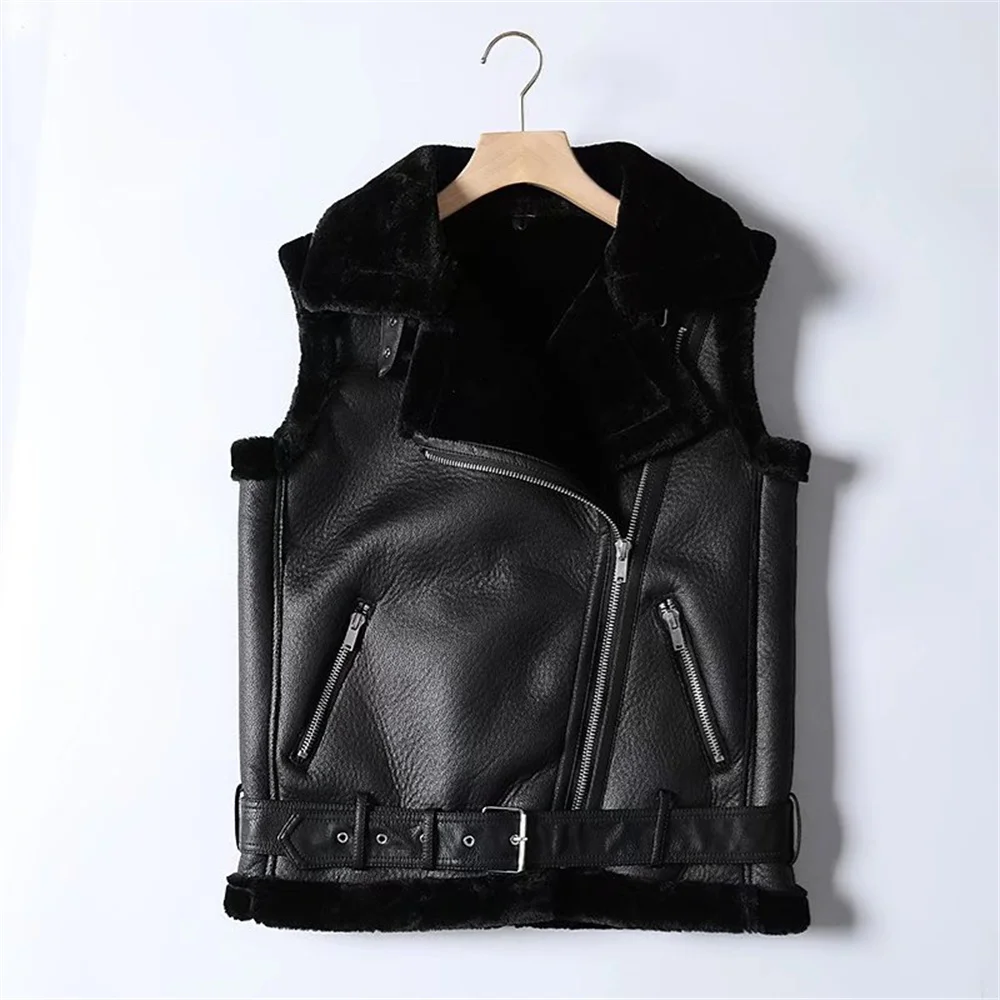 UNIZERA 2023 Autumn/Winter New Product Women's New Fashion and Casual Versatile Polo Collar Zippered Sleeveless Vest Coat