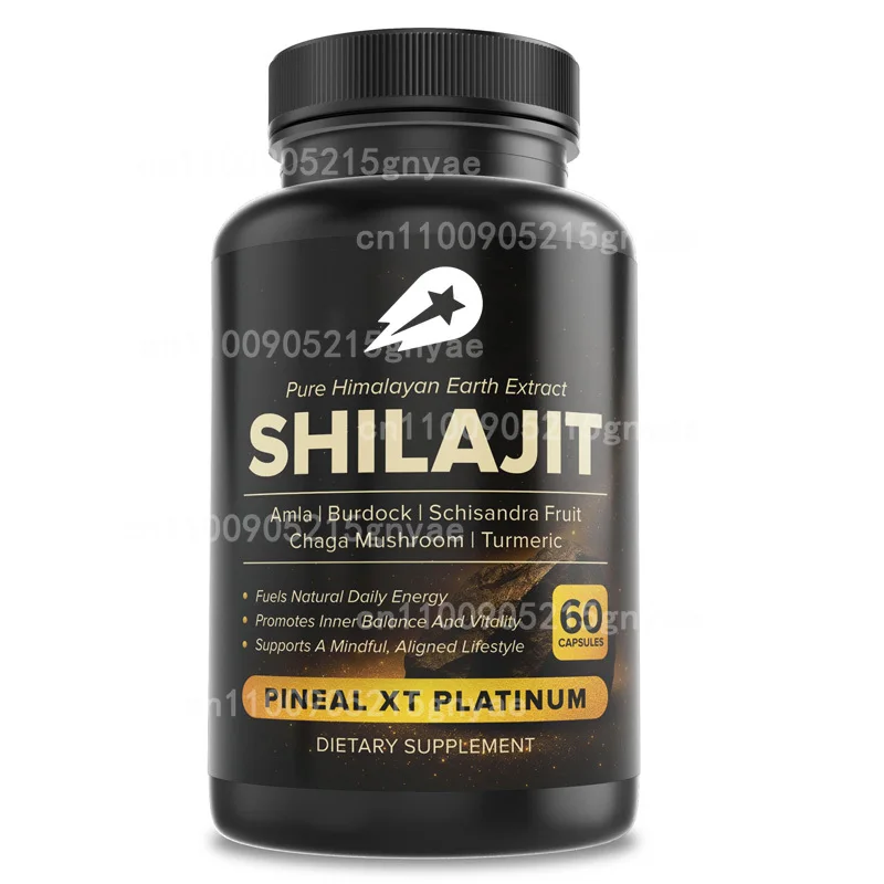 High Purity Shilajit Supplements Male Enhancing Strength and Endurance Capsules in-crease Size & Stamina Boost Performance Pill