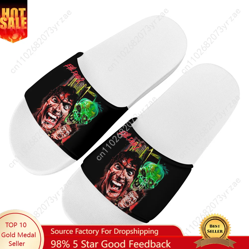 

Evil Dead II Sandals Home Slippers Water Shoe Mens Womens Teenagers Fashion Bathroom Beach Swimming Pool Shoes Customize Slipper