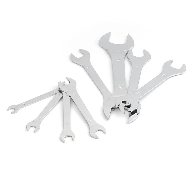 1PC Ultra-Thin Dual-Purpose Open-End Wrench 4-27MM Thin Section Plum Large Wrench for Wholesale