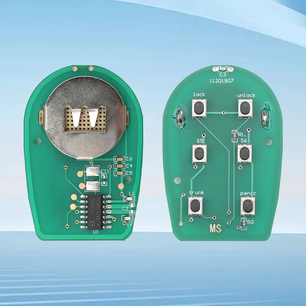 Zz PARA GQ43VT20T 315MHz 433MHz 4D67/72G CHIP Chave Remota Para Toyota Sienna Highlander Sequoia Tacoma Tundra PN 89742-AE010