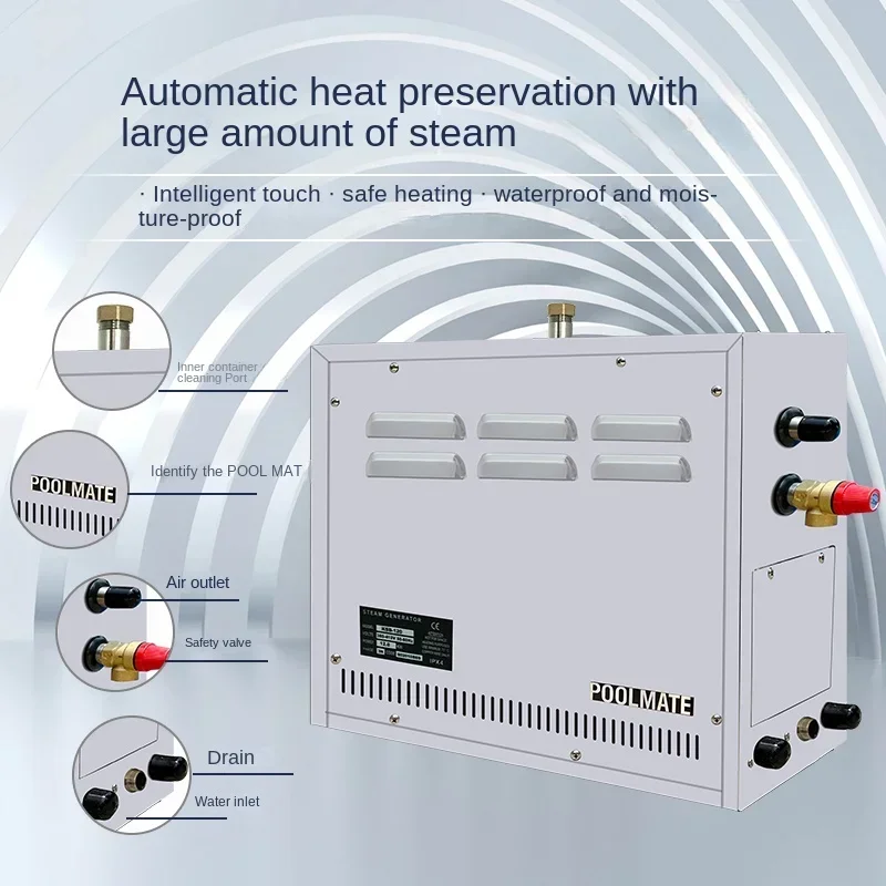 Sauna steam engine generator furnace bathroom commercial equipment