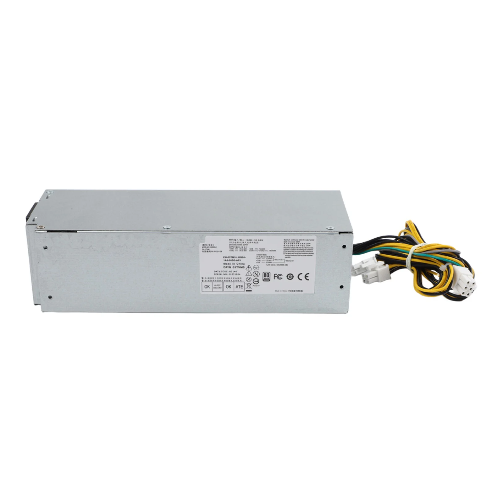 L200EBS-01 200W Power Supply with Intelligent Fan Control for Dell For Optiplex 7060 3080 5080 7050 3060 5060 3050 3050M