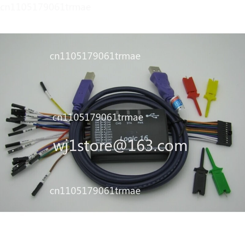 USB 16 100M logic analyzer, supports official version logic