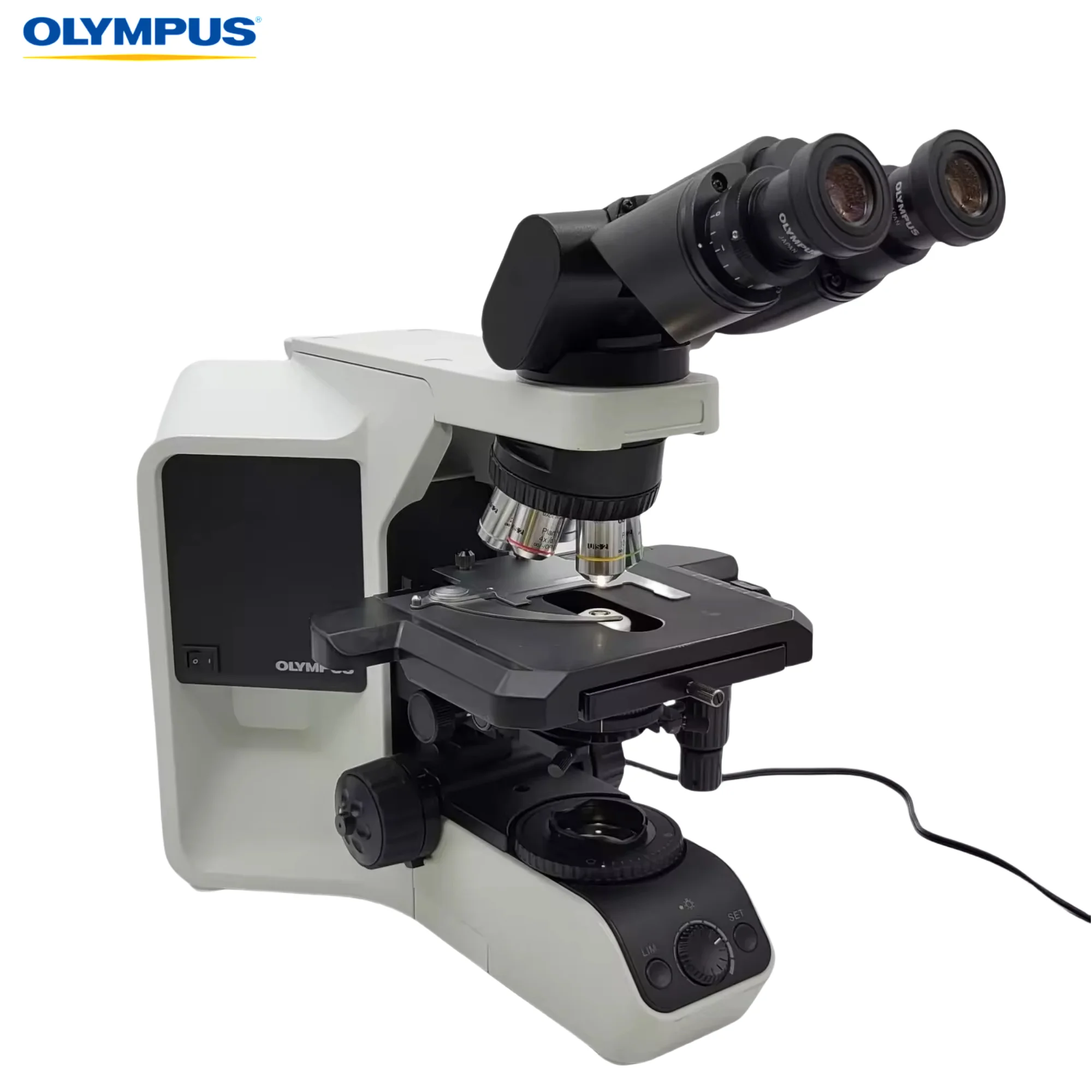 Microscopio binocular biológico Olympus BX43 para pruebas de laboratorio hospitalar