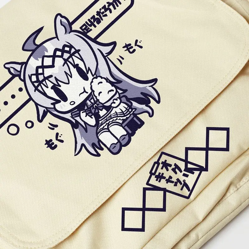 Pretty Derby Anime Merchandise One Shoulder Crossbody School Bag Game Kita Kuro Anime