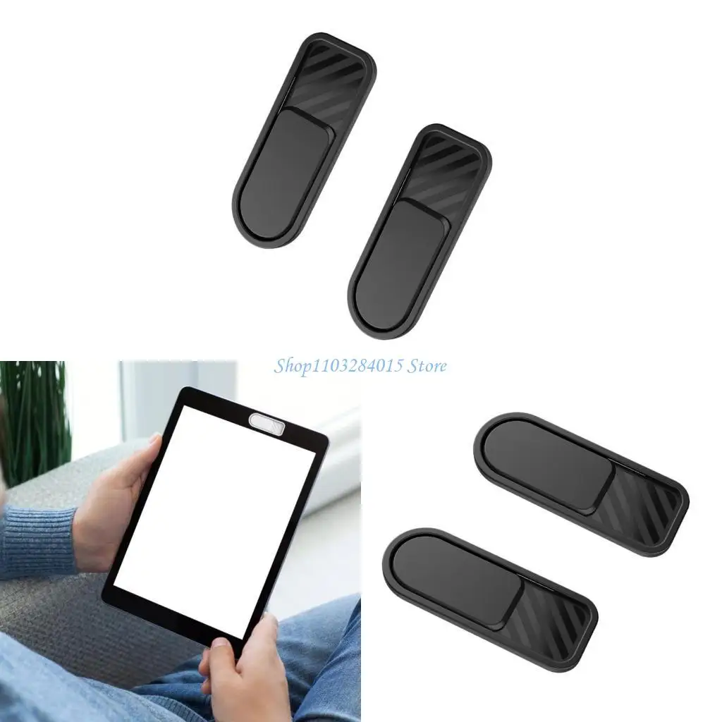 

R6FF 2Pack Cameras Cover Slide Thin Webcam Privacy Cover Slide for Model 3 Y X S and Laptop Webcam Privacy Protectors