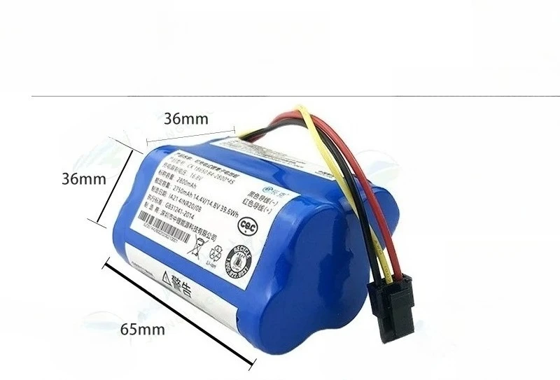 

For haier sweeper battery tab-discoverer m366plus/jd3f0s/qt330b/t525/t350