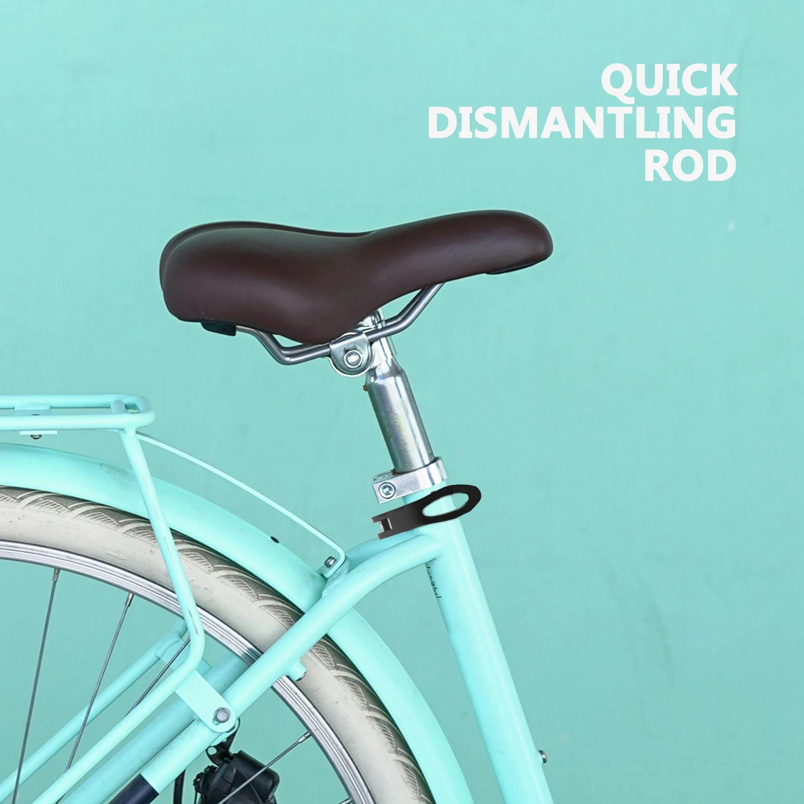 Bullone morsetto reggisella a sgancio rapido in lega di alluminio per mountain bike pieghevole Sella regolabile sicura leggera e durevole