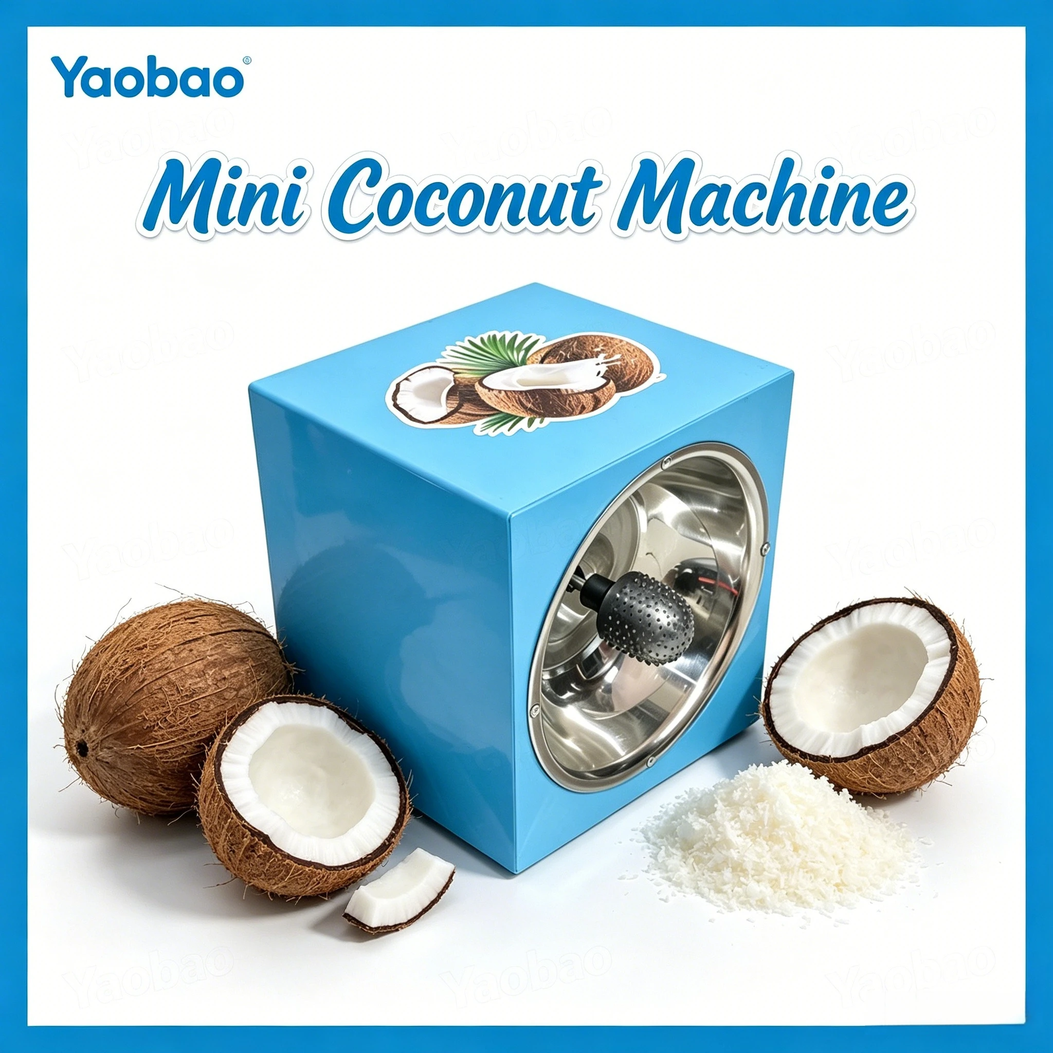 Electric Coconut Grater Commercial Coconut Meat Digging Machine Compact Coconut Processing Equipment For Scraping & Shredding