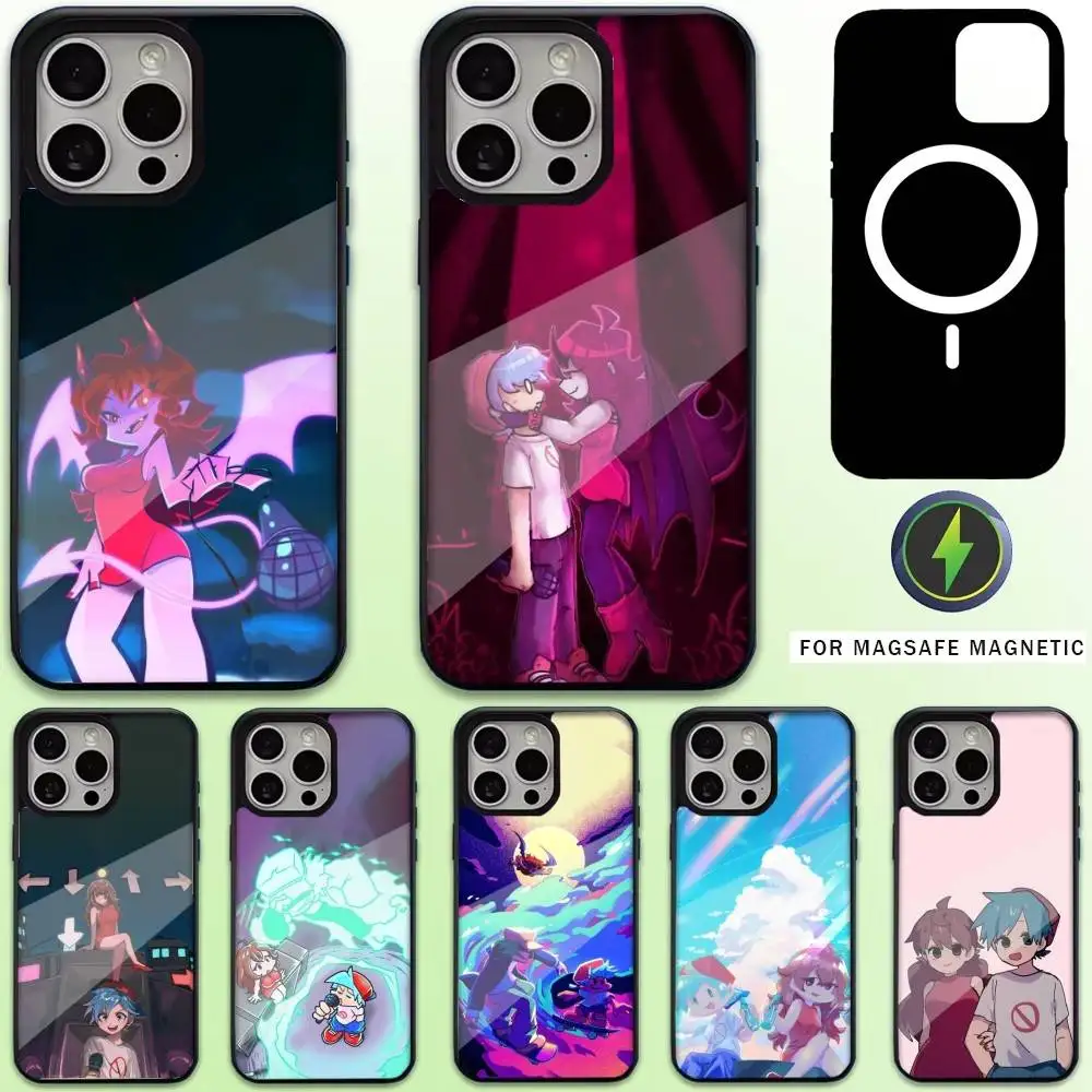 

F-Fridays Nights F-Funkin Phone Case For iPhone17,16,15,14,13,12,11 Plus,Pro Max Magnetic For Magsafe Wireless Charging