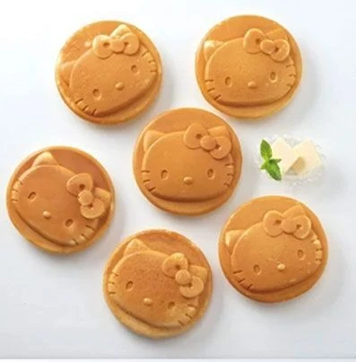 Sanrio Hello Kitty cartone animato carino pancake padella creativa Kawaii cucina di casa padella antiaderente stoviglie anime regali periferici