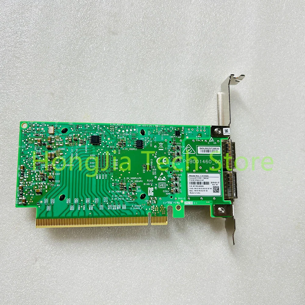 MCX556A-ECAT 100G Dual Port 10G Fiber Optic Net-work Card ConnectX-5 CX556A