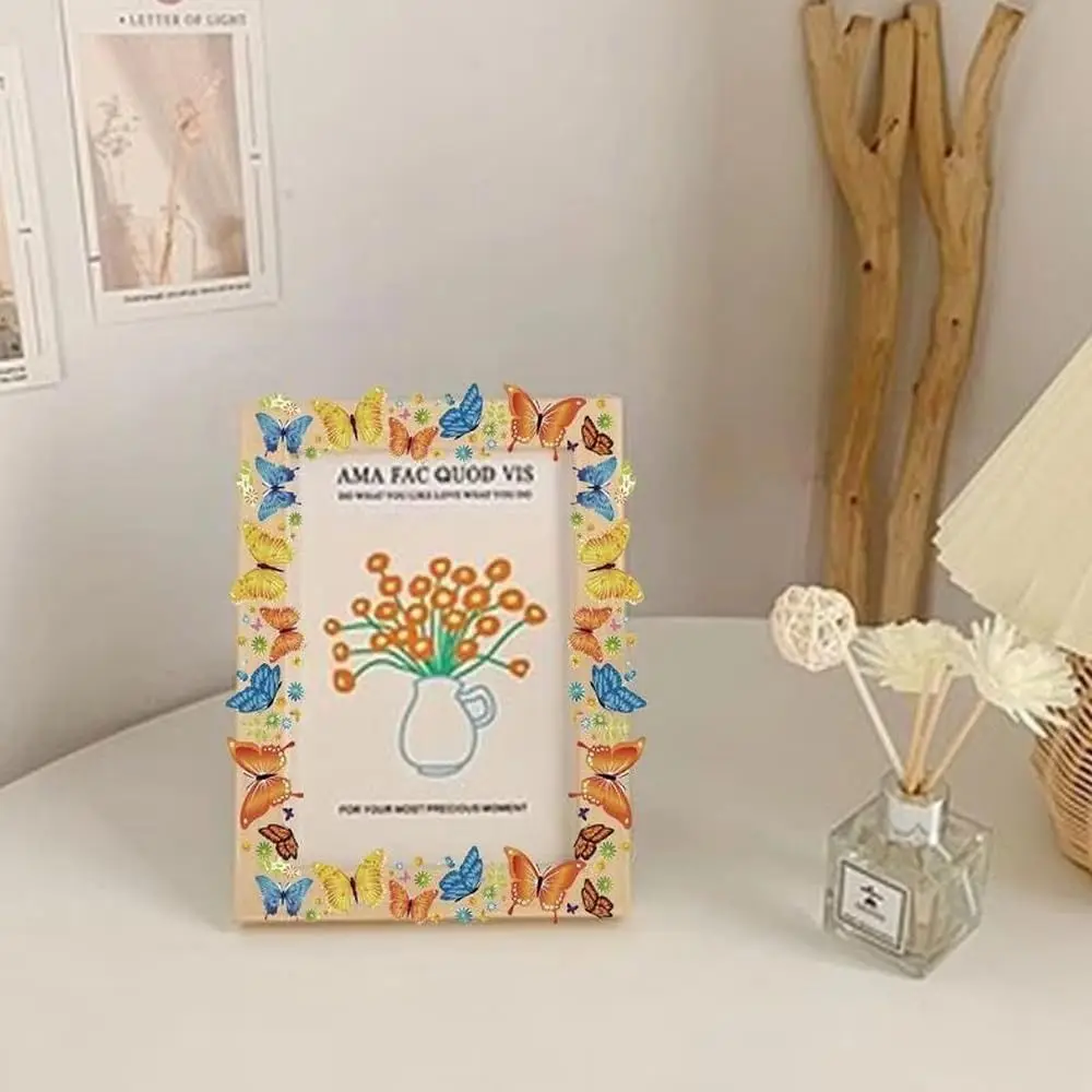Gifts DIY Butterflies Scrapbook Stickers Colorful 3D Classroom Chalkboard Decorations Cartoon Landscape Notebook Sticker
