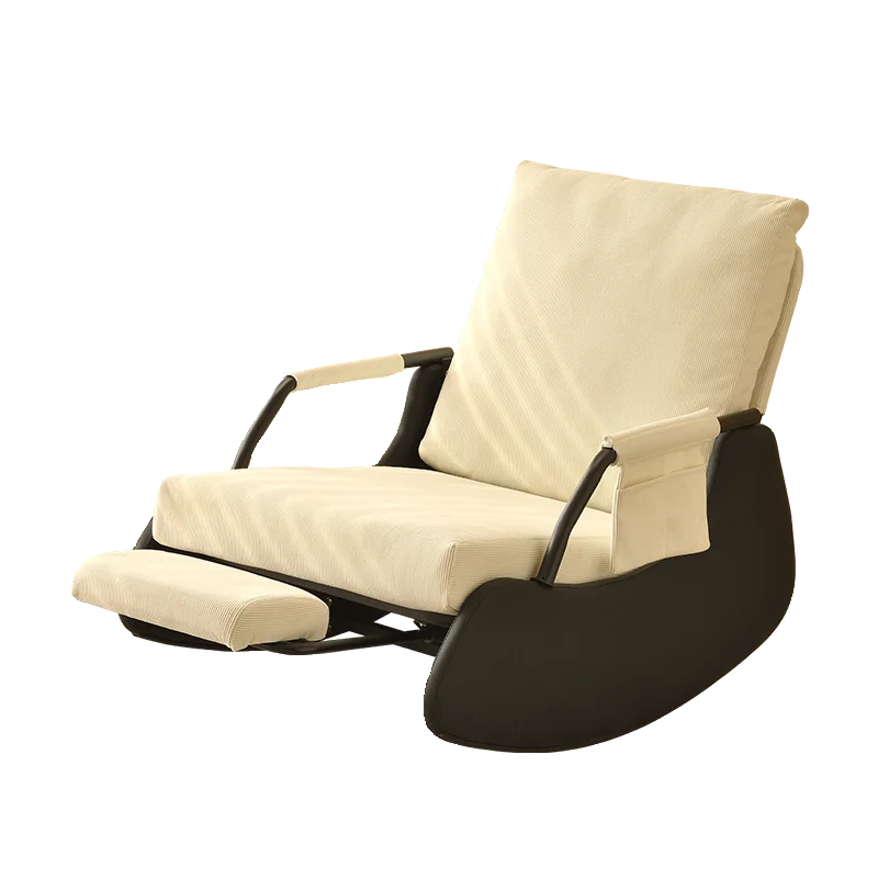 

rocking chair, single sofa, household balcony leisure recliner, small apartment living room, reclining