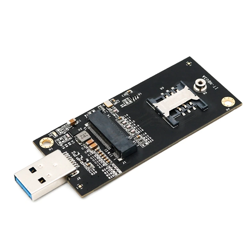 

M2 USB адаптер NGFF(M.2) ключ B к USB 3,0 адаптер с SIM-слотом 6Pin для WWAN/LTE модуля