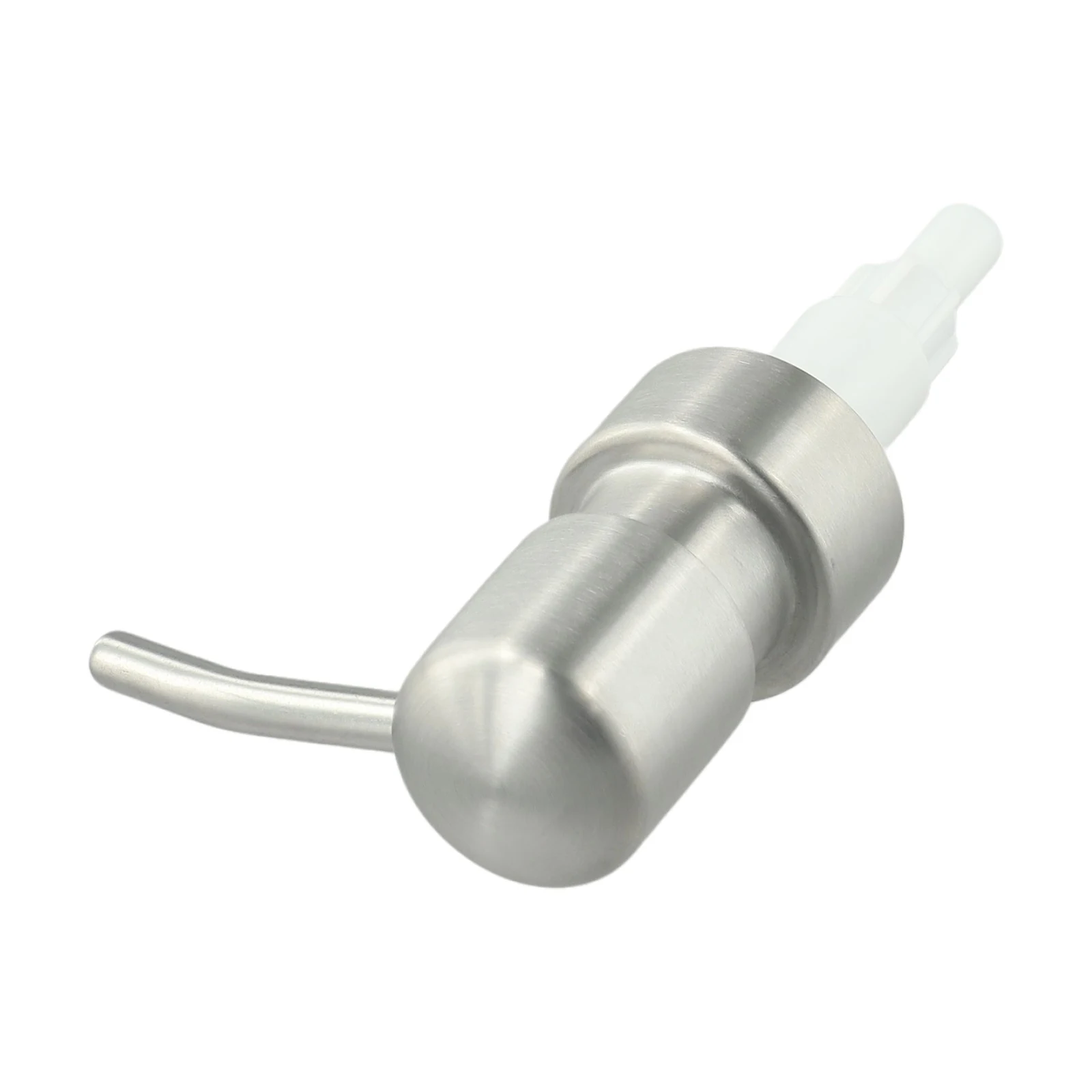 1PC Bathroom Liquid Lotion Soap Dispenser Pumps Head Handle Stainless Steel Pump Head For Hand Press Kitchen Dispenser Tube