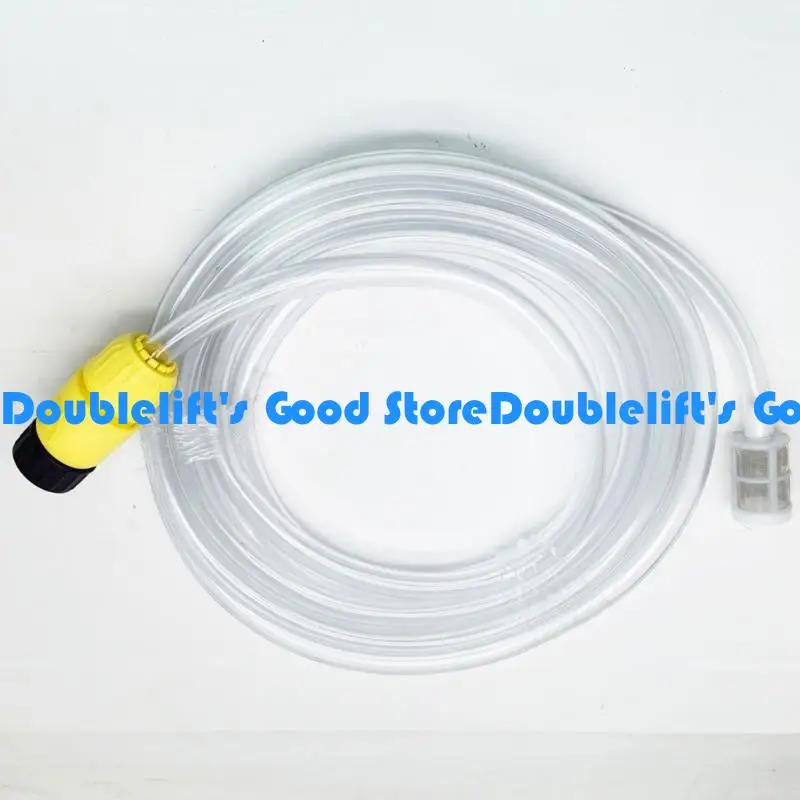 

652F Water Intake Hose 5m PVC Flexible Suction Hose High Pressure Washers Replacement Hose for Car Wash, Patio & Garden Clean