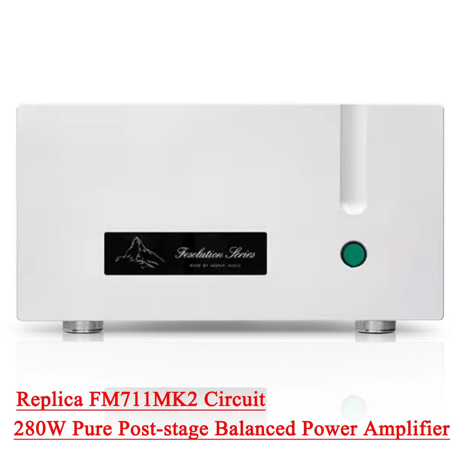 

SUQIYA Replica FM711MK2 Line Pure Post-stage Limited Edition 280W High-power Fever Hifi Amplifier Home