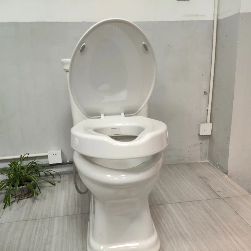 Suitable for the elderly barrier-free elevated toilet lid - lid load-bearing 200kg/seat ring load-bearing 450kg