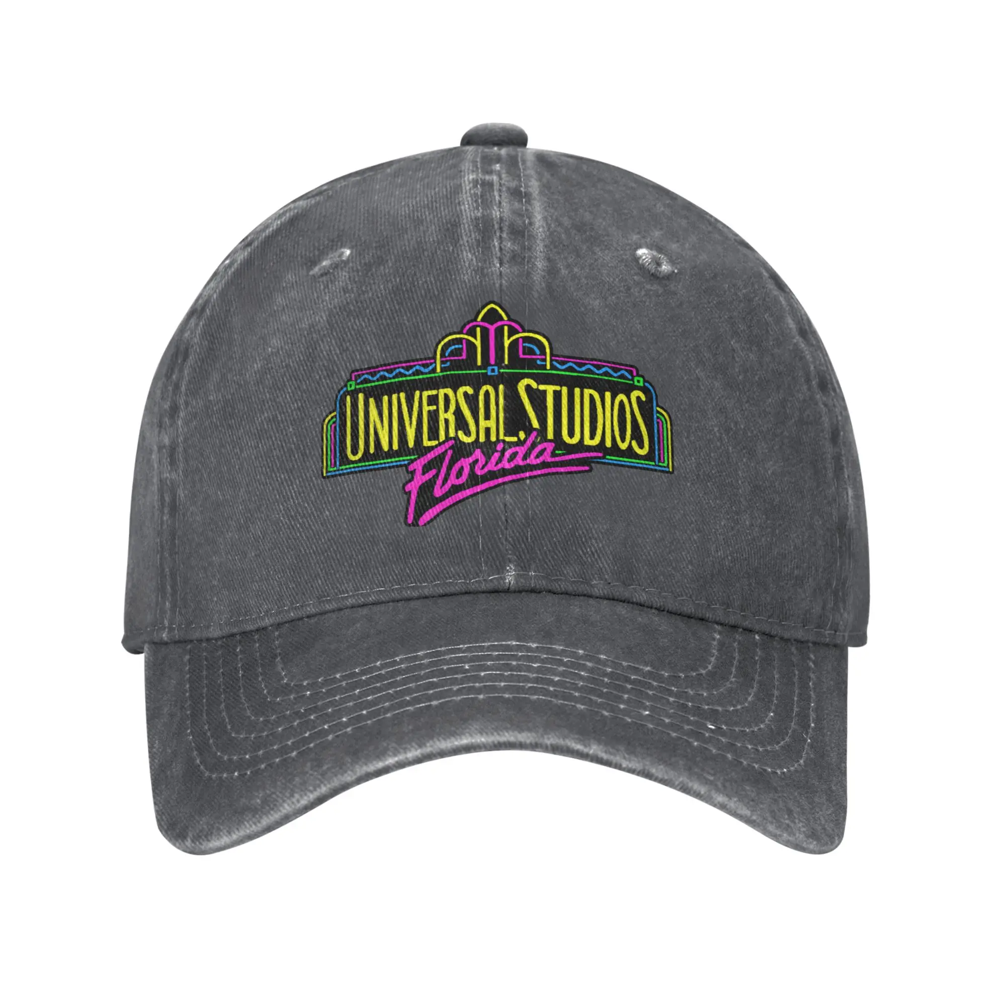 Fashion Universal Studio V4 baseball cap  Distressed Denim Hat Hat