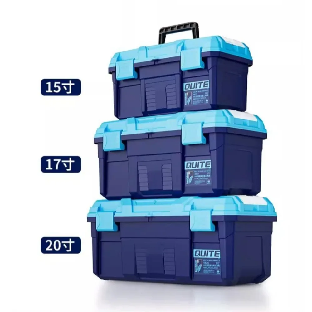 15/17/20 بوصة صندوق أدوات الأجهزة المنظم مقاومة للصدمات صندوق أدوات متعدد الوظائف تخزين أدوات سعة كبيرة التعبئة والتغليف