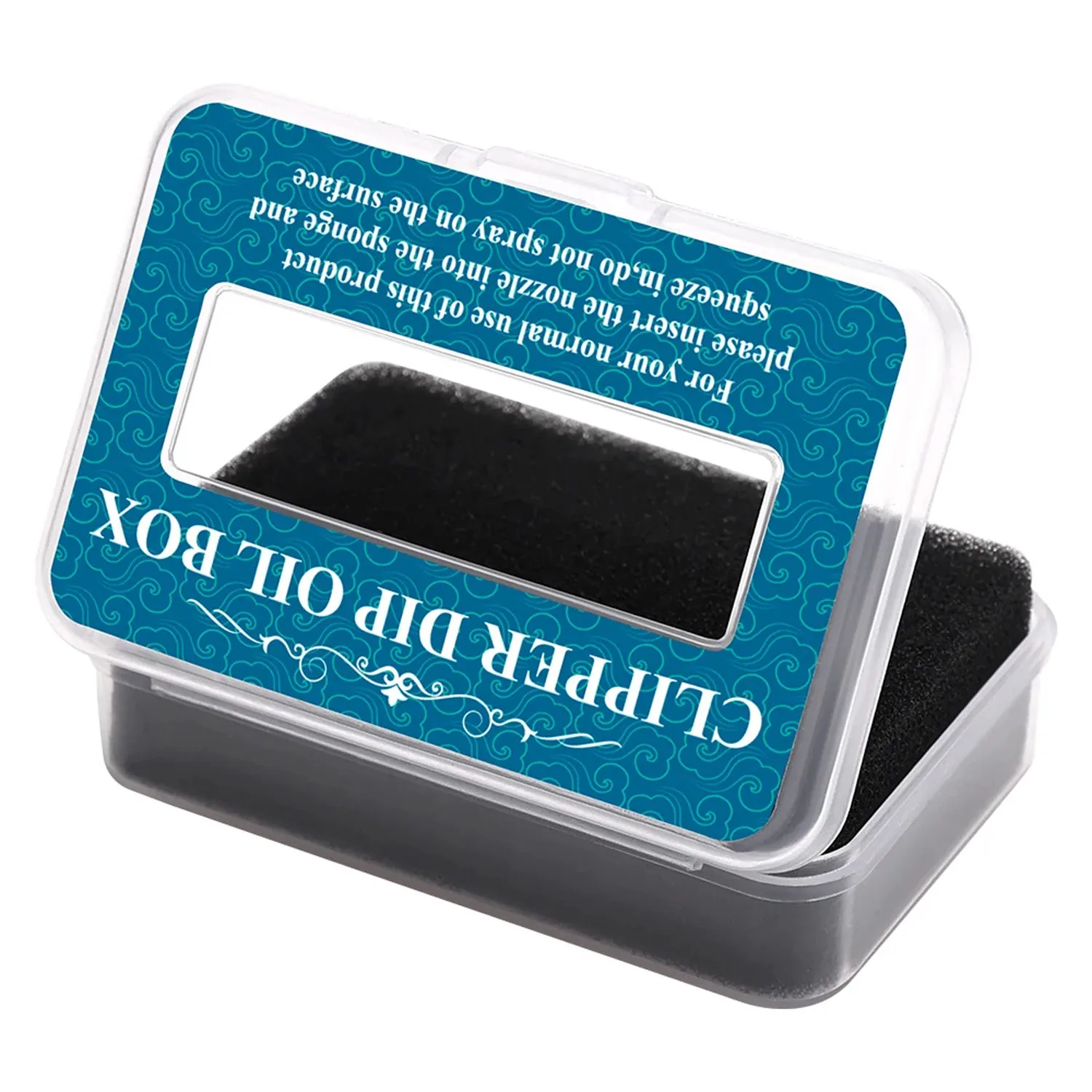 

Lubricating Clipper Oil Box For Hair Blade Oil Blade Rust Prevention Protection Repair Electric Push Barbershop Oil Storage Box